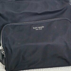 Kate Spade Sam KSNYL Convertible Backpack – Black Nylon Tote/Backpack